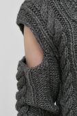 Светр For Love & Lemons жіночий колір сірий теплий