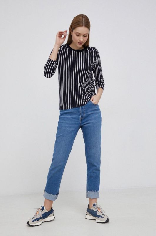 Светр Dkny жіночий колір синій легкий фото 2