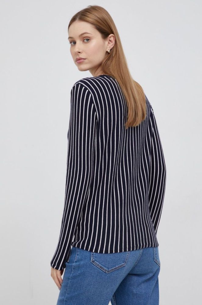 Светр Dkny жіночий колір синій легкий фото 3