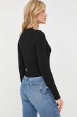 Светр MICHAEL Michael Kors жіночий колір чорний легкий (2304775)