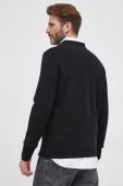 Светр Samsoe Samsoe чоловічий колір чорний