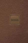 Светр з домішкою кашеміру BOSS Boss Casual чоловічий колір зелений легкий