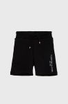 Tommy Hilfiger - Дитячі шорти колір чорний