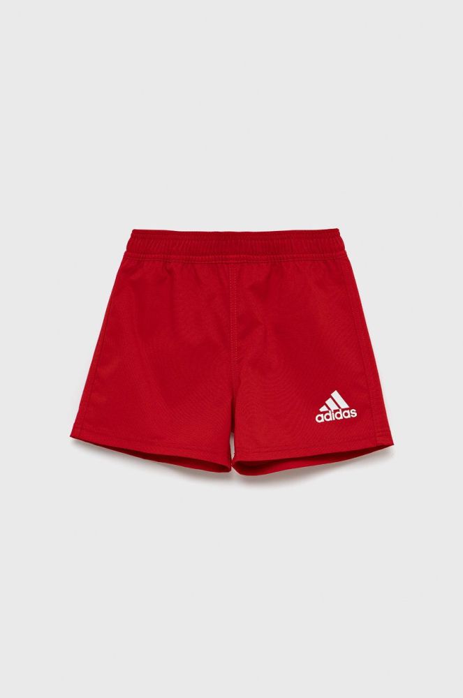 Дитячі шорти adidas Performance GI7639 колір червоний