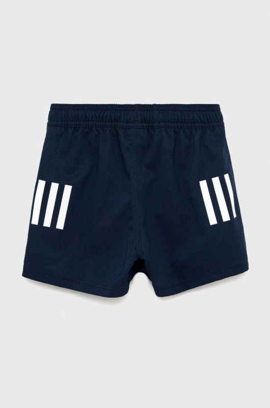 Дитячі шорти adidas Performance GI7640 колір синій регульована талія фото 2