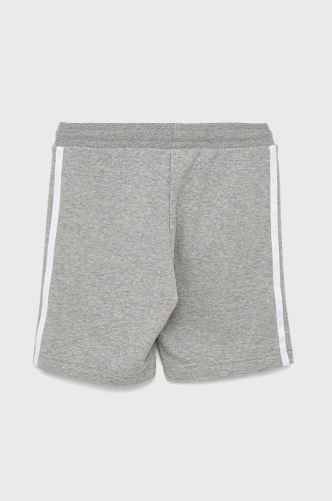 Дитячі шорти adidas Originals H32343 колір сірий меланж фото 2