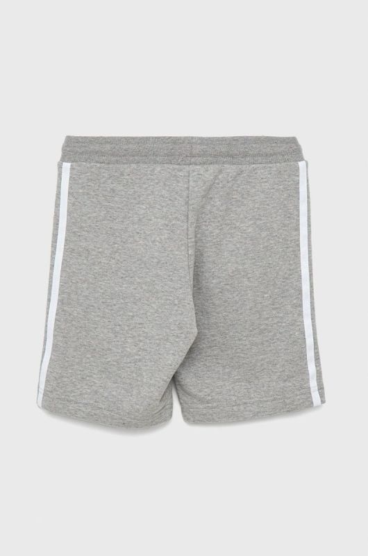 Дитячі шорти adidas Originals H32343 колір сірий меланж фото 2