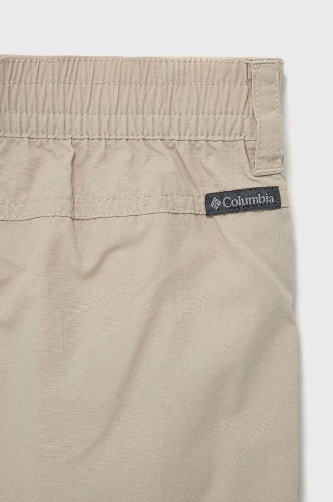 Дитячі шорти Columbia колір бежевий регульована талія фото 3