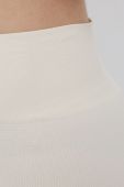 Шорти Vila жіночі колір бежевий однотонні висока посадка