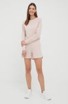 Шорти Only Play жіночі колір рожевий однотонні висока посадка