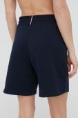 Шорти Tommy Hilfiger жіночі колір синій однотонні висока посадка (2412498)