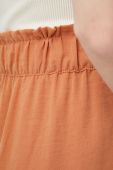 Шорти JDY жіночі колір помаранчевий однотонні висока посадка