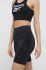 Шорти для тренувань Reebok H51833 жіночі колір чорний однотонні висока посадка