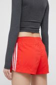Спортивні шорти adidas Performance HD9588 жіночі колір червоний однотонні висока посадка