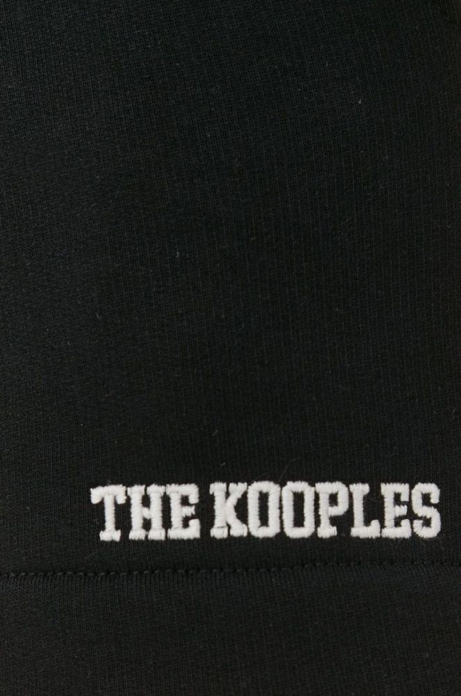 Шорти The Kooples жіночі колір чорний однотонні висока посадка (2305592) фото 3