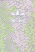 Шорти adidas Originals HT5967 жіночі візерунок висока посадка HT5967-CLPINK колір барвистий