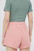 Шорти Champion 114926 жіночі колір рожевий однотонні висока посадка 114926-BS148