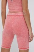Шорти Champion 115222 жіночі колір рожевий візерунок висока посадка 115222-BS028