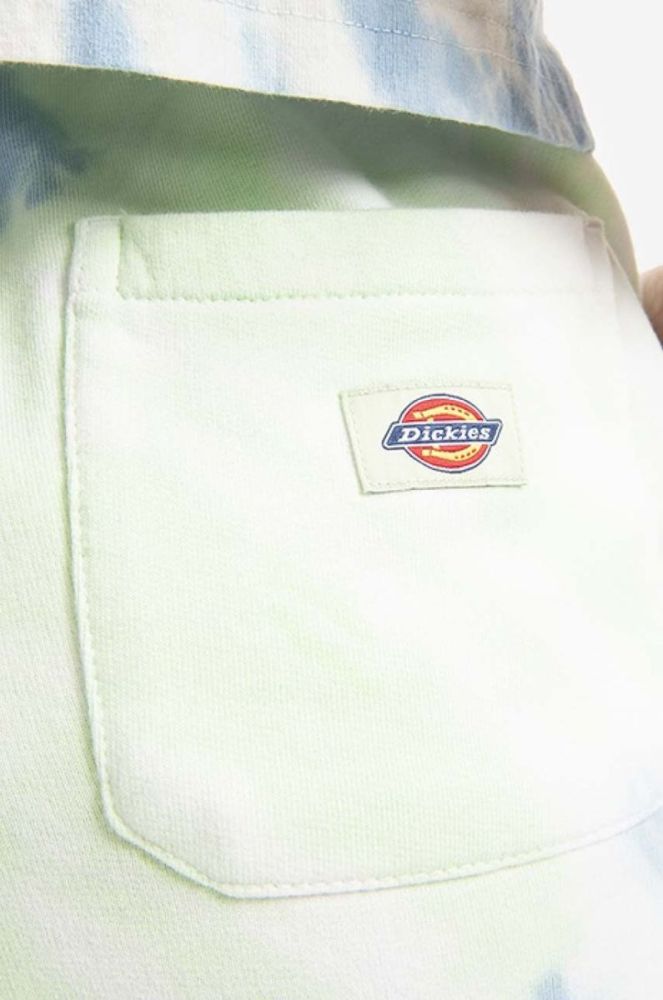 Бавовняні шорти Dickies колір зелений візерунок висока посадка DK0A4XNLC34-celadonGRE фото 6