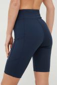 Спортивні шорти Houdini Adventure жіночі колір синій однотонні висока посадка