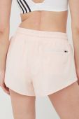 Шорти для тренувань P.E Nation Full Time жіночі колір рожевий однотонні середня посадка