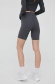 Шорти для тренувань P.E Nation Universal жіночі колір сірий однотонні висока посадка