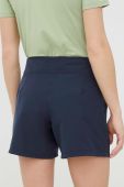 Шорти outdoor Helly Hansen жіночі колір синій однотонні висока посадка