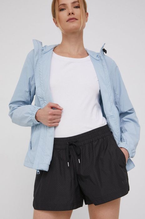 Шорти Helly Hansen жіночі колір чорний однотонні середня посадка 53077-001