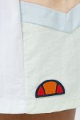 Шорти Ellesse жіночі колір білий з аплікацією середня посадка