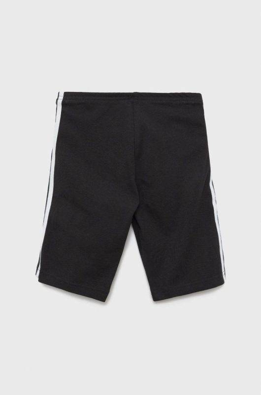 Дитячі шорти adidas Originals HD2038 колір чорний з аплікацією фото 2