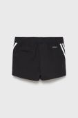 Дитячі шорти adidas Performance HD4344 колір чорний з аплікацією