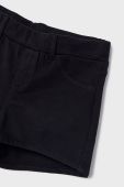 Дитячі шорти Mayoral колір чорний гладке