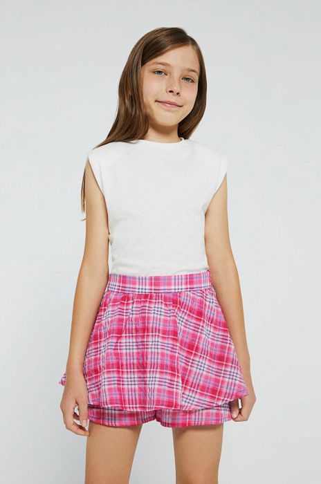 Дитячі шорти Mayoral колір фіолетовий візерунок (2117232)