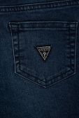 Дитячі джинсові шорти Guess колір синій однотонні регульована талія (2056308)