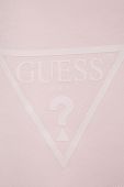 Дитячі шорти Guess колір рожевий однотонні регульована талія
