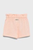 Дитячі бавовняні шорти United Colors of Benetton колір рожевий однотонні (2408874)