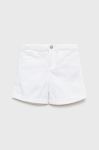 Дитячі шорти United Colors of Benetton колір білий однотонні (2393616)