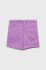 Дитячі шорти United Colors of Benetton колір фіолетовий однотонні (2393599)