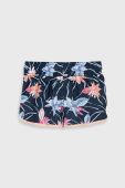 Дитячі шорти Roxy колір синій візерунок регульована талія