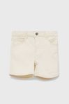 Дитячі джинсові шорти Kids Only колір бежевий однотонні регульована талія