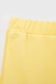 Дитячі шорти Kids Only колір жовтий однотонні