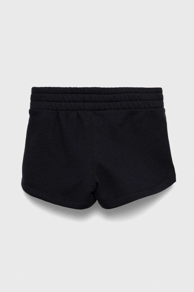 Дитячі шорти Under Armour 1369918 колір чорний з принтом регульована талія фото 2