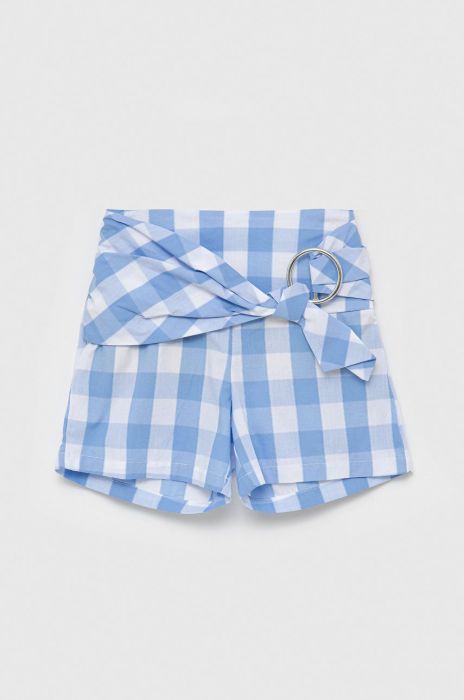 Дитячі бавовняні шорти Birba&Trybeyond візерунок колір блакитний (2247745)
