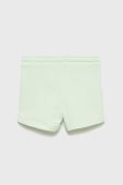 Дитячі шорти Tom Tailor колір зелений однотонні