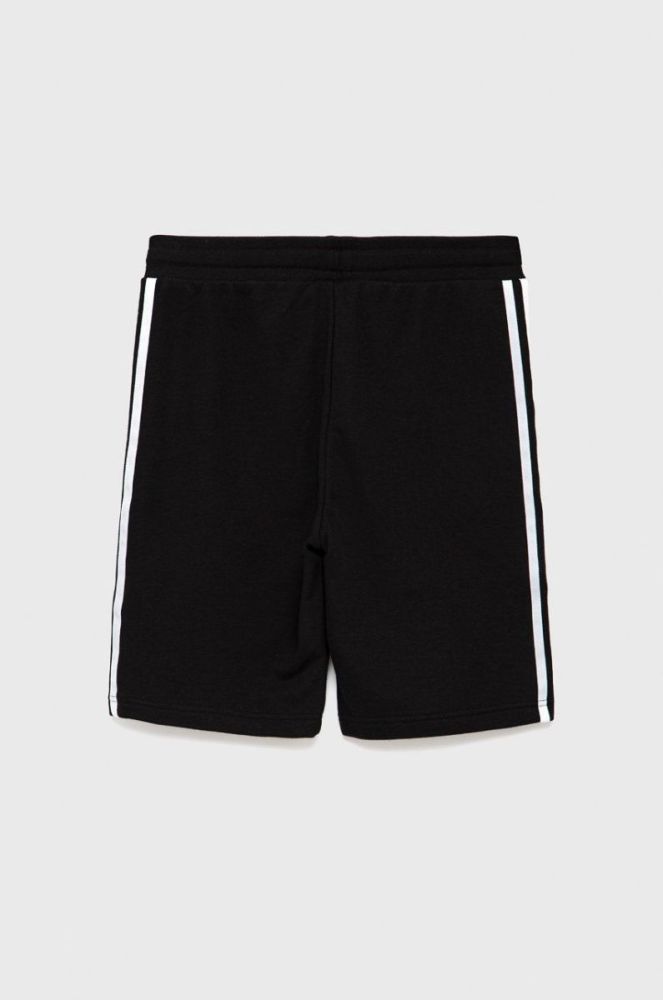 Дитячі шорти adidas Originals H32342 колір чорний гладке регульована талія фото 2