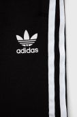 Дитячі шорти adidas Originals H32342 колір чорний гладке регульована талія