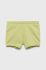 Дитячі бавовняні шорти United Colors of Benetton колір зелений однотонні (2409217)
