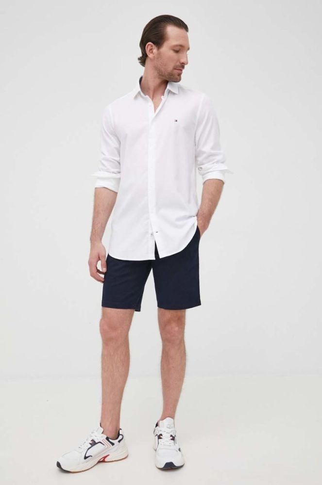 Шорти Tommy Hilfiger Brooklyn 1985 чоловічі колір синій фото 2