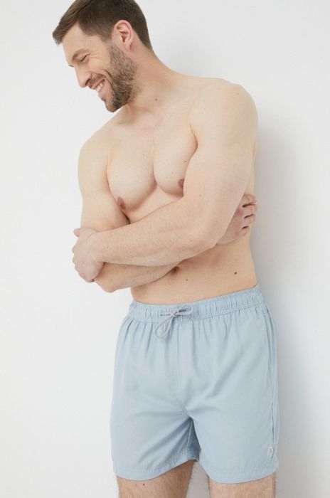 Купальні шорти Selected Homme Homme чоловічі колір блакитний