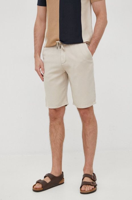 Шорти Guess чоловічі колір бежевий